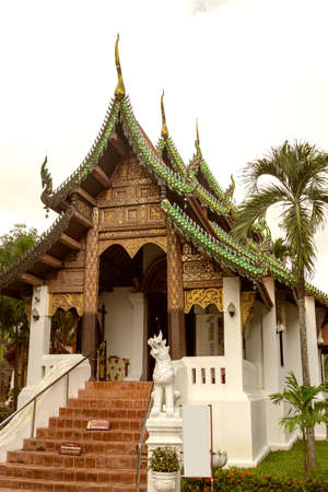 Little old Thai church.の写真素材