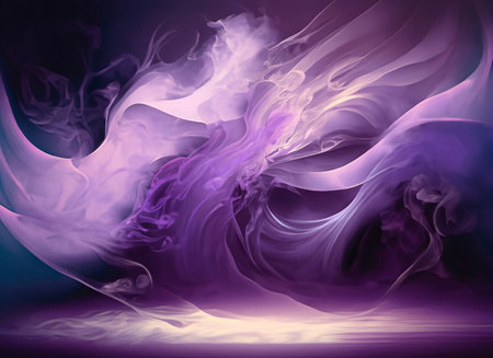 abstract purple background with some smooth lines in it and some curvesの素材