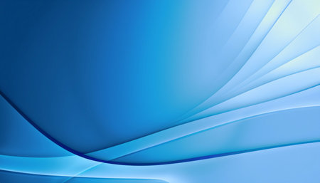 abstract blue background with some smooth lines in it and some foldsの素材