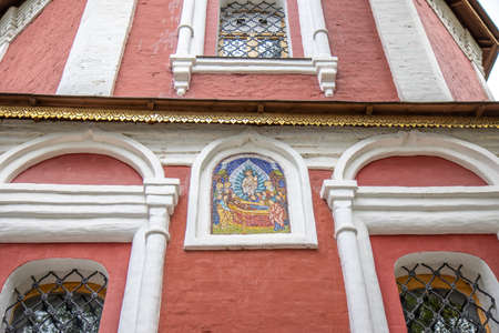 Suzdal, Vladimirskaya oblast / Russia - 08.01.2020: state of restoration of the russian orthodox church in Suzdal cityのeditorial素材