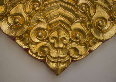   Thai pattern on a white backgroundの写真素材