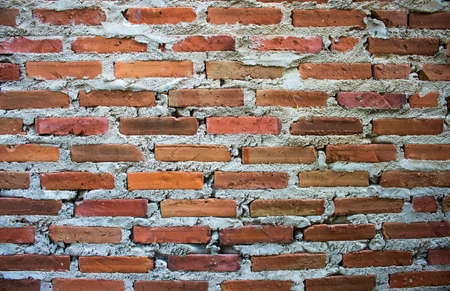 The walls are made of Brown bricks 