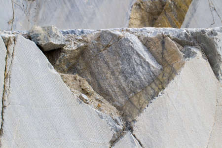 marble quarry, white marble, background marble, texture of stonesの写真素材