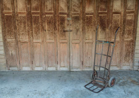 The Vegetable Cart before my home.の写真素材