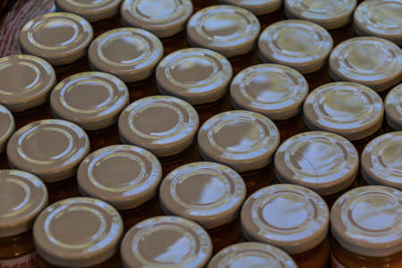 Array of supplementary food on the table.の写真素材