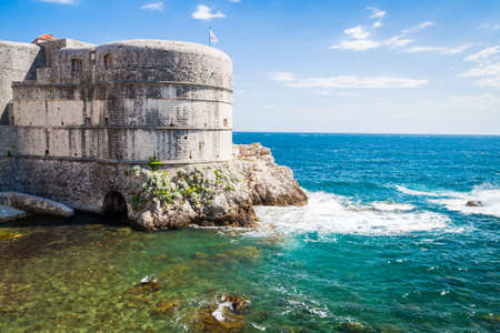 Defensive wall of Dubrovnikの写真素材