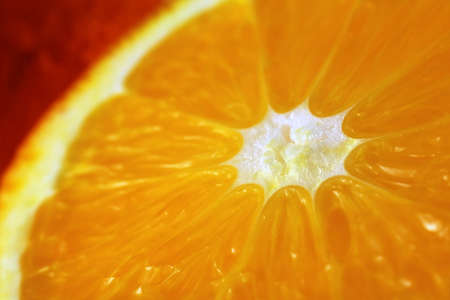 Close up of an orange