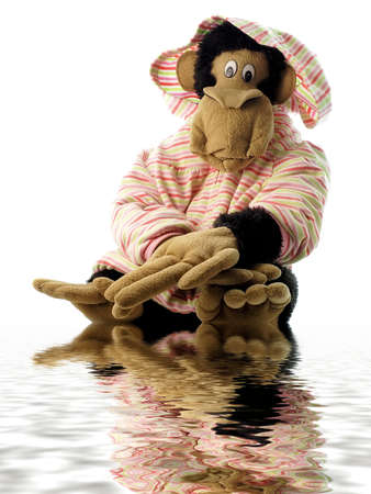 Monkey toyの写真素材