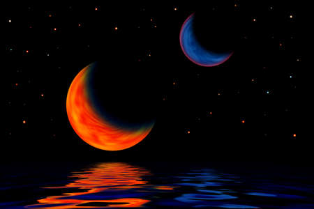 Two moons
