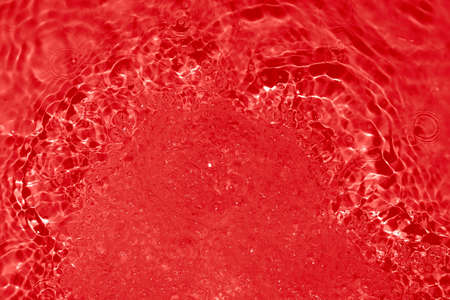 Red water abstractの写真素材