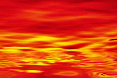 Fiery Waterの写真素材