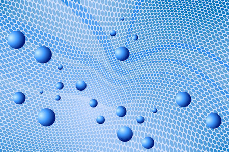 Blue Bubbleのイラスト素材