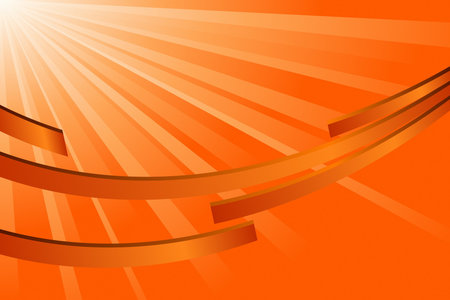 Abstract Orangeのイラスト素材