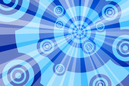 Abstract Blueのイラスト素材