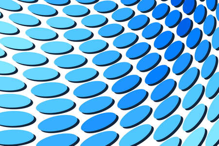 Blue Spot Patternのイラスト素材