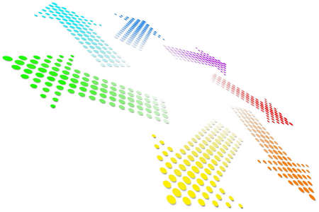 Rainbow Vortexのイラスト素材