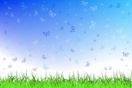 Butterfliesのイラスト素材