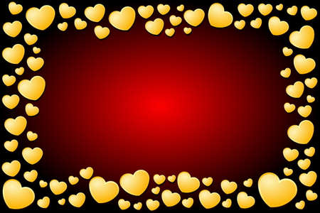 Heart Frameのイラスト素材