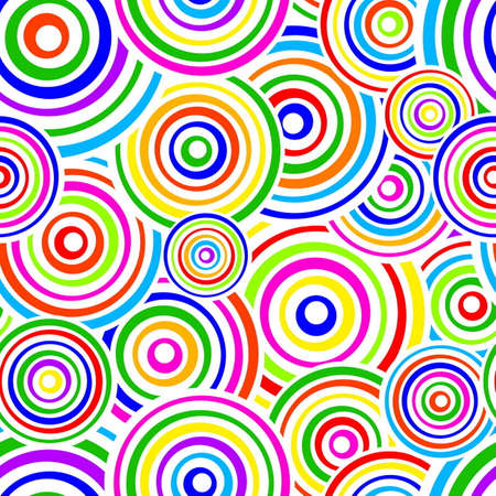 Seamless Ring Patternのイラスト素材