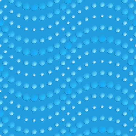 Seamless Bubble Patternのイラスト素材