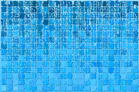 Blue Tileのイラスト素材