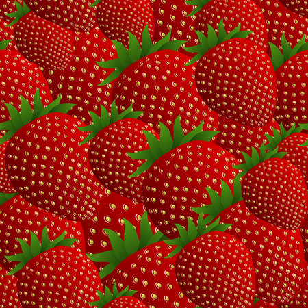 Seamless Strawberry Pattern