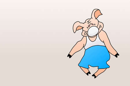 Hog Fluのイラスト素材