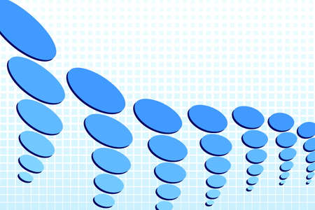 Abstract Blueのイラスト素材