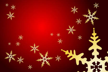 Christmas Snowflake Decorationのイラスト素材