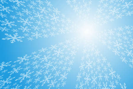 Snowflake Backgroundのイラスト素材