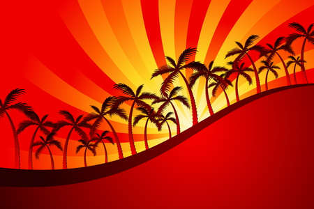 Palm Treesのイラスト素材