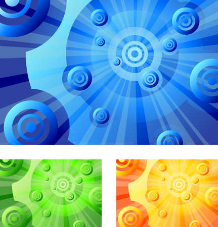 Abstract Backgroundsのイラスト素材