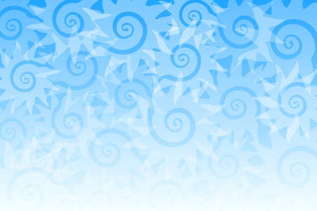 Spring Blueのイラスト素材