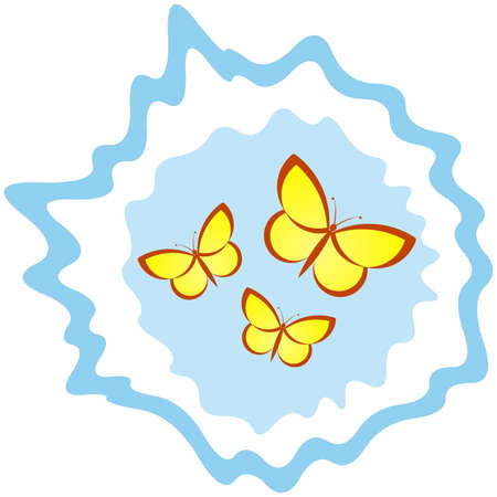 Butterfliesのイラスト素材