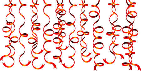 Ribbon Design Elementsのイラスト素材