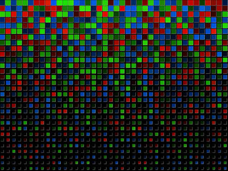 Color Cell Patternのイラスト素材