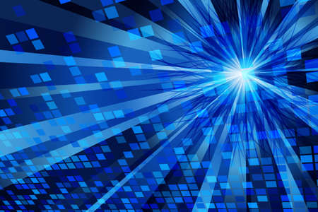 Abstract Blueのイラスト素材