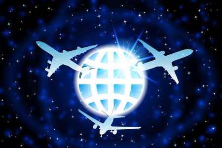 Aviationのイラスト素材