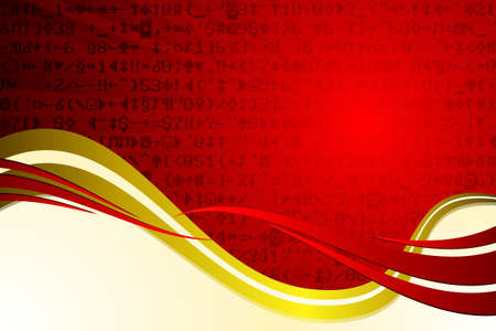 Abstract Redのイラスト素材