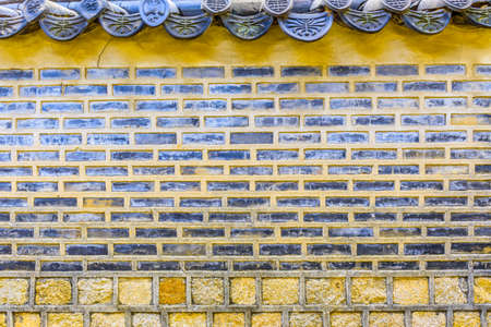 gyeongbokgung, Gate in seoul, Koreaのeditorial素材