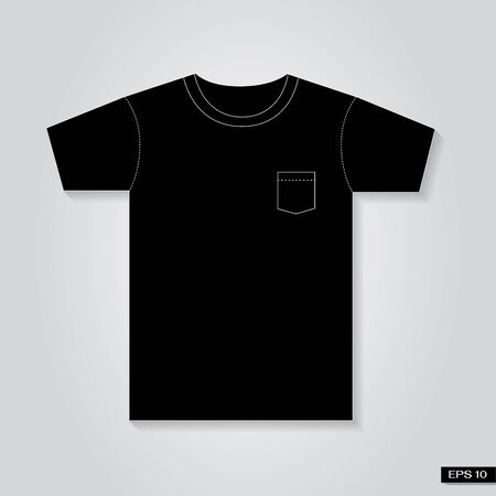 pocket t shirt vector