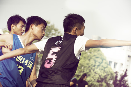 Basketball sports in Chinaのeditorial素材