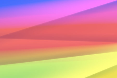 abstract background with smooth lines in pink, yellow and blue colors