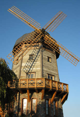 Mill in Riga (Latvia, Europe)の写真素材