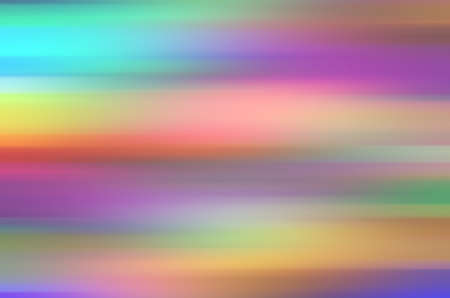 Abstract multicolored background of blurred horizontal linesの写真素材