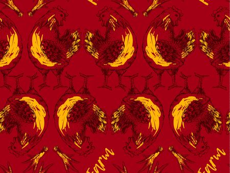 seamless designe patternのイラスト素材