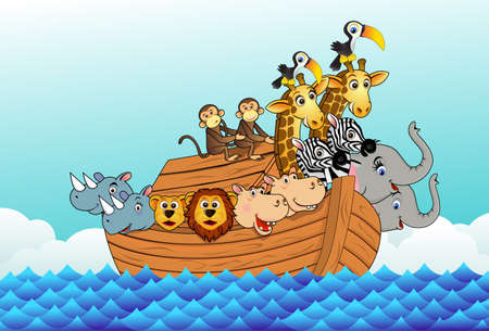 Noah arkのイラスト素材