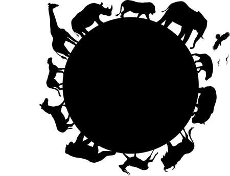 Animal Africaのイラスト素材