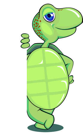 Funny tutleのイラスト素材