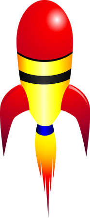 Rocket missileのイラスト素材